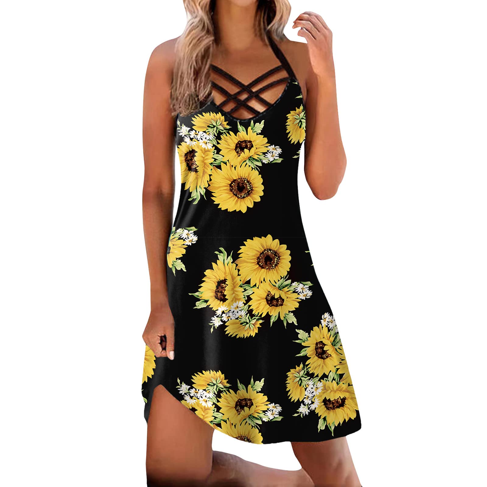 Sexy Backless Maxi Dress for Women - Summer Casual T-Shirt Dress, Bodycon Party & Club Wear - Perfect for Beach Outings, Nightlife, and Special Events