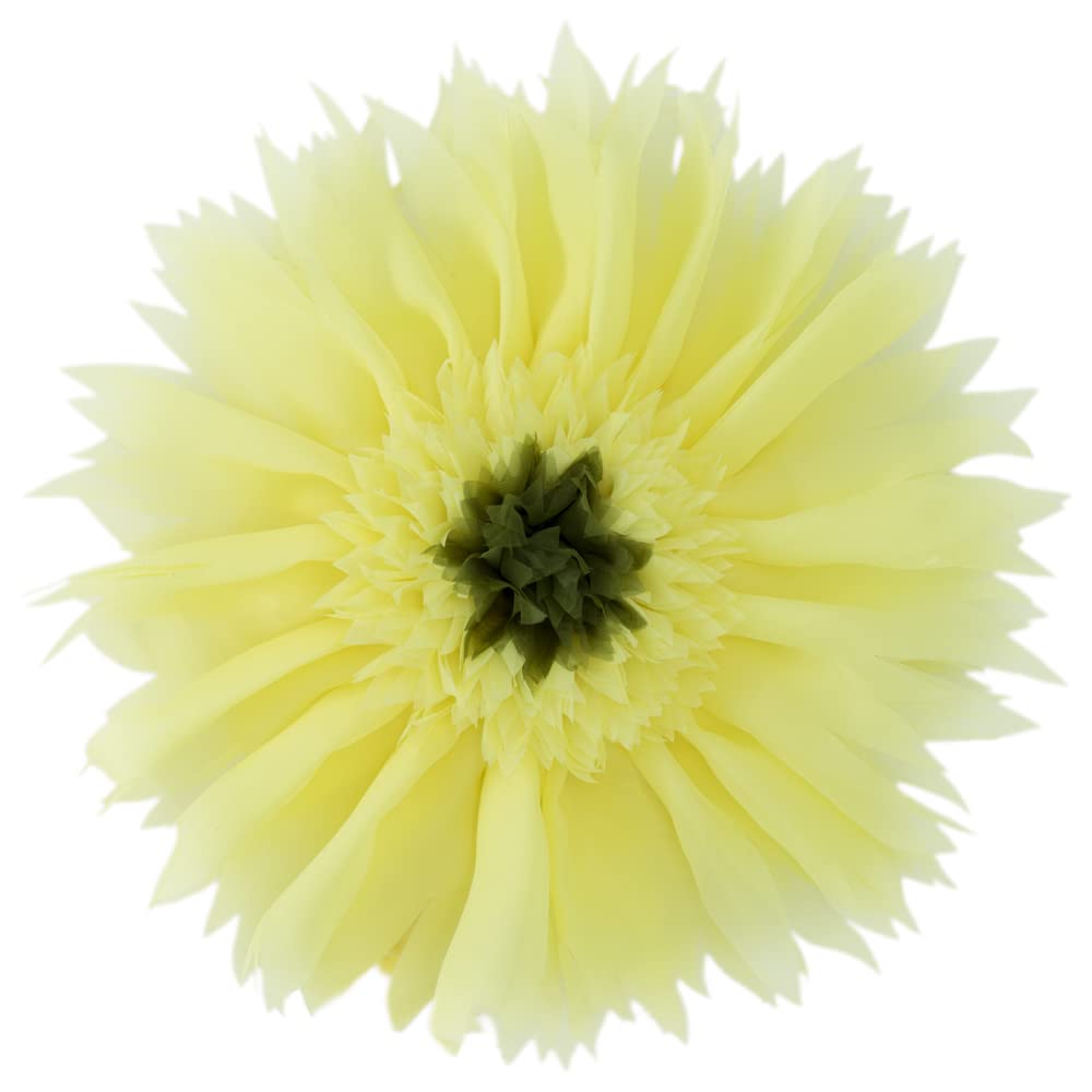 ELSKERJW 14-Inch Round Sunflower Throw Pillow with Cotton Canvas Cover & Insert - Handmade Decorative Accent Pillow for Bed, Couch, Chair - Bright Yellow Home Decor (Perfect for Living Room, Bedroom & Outdoor Seating)