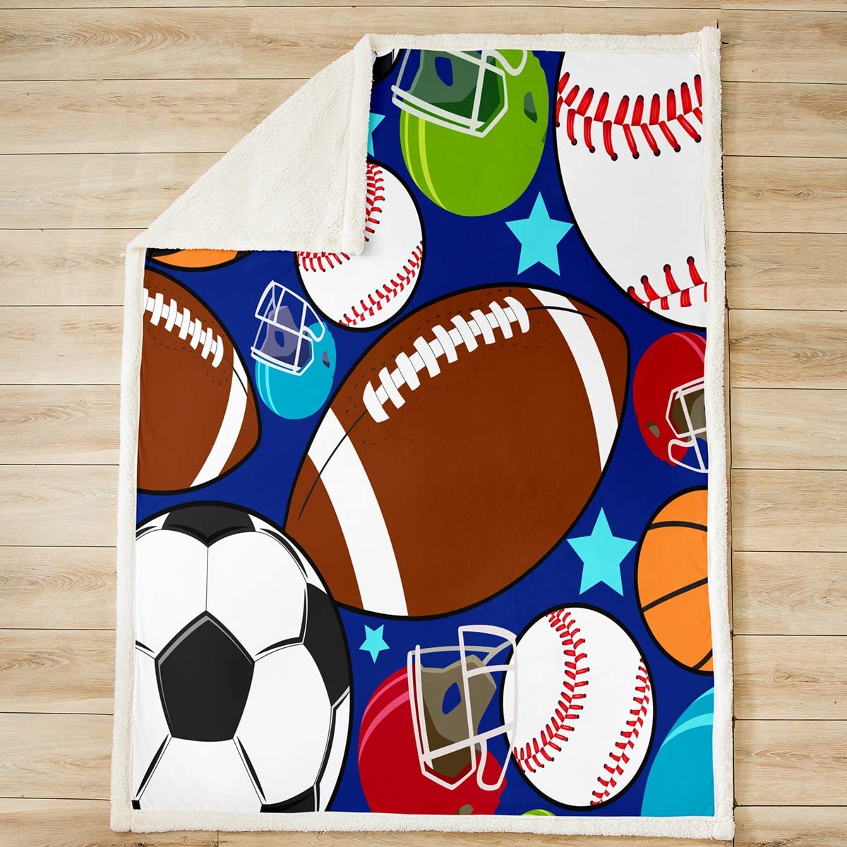 Feelyou Kids Sports Throw Blanket - 60