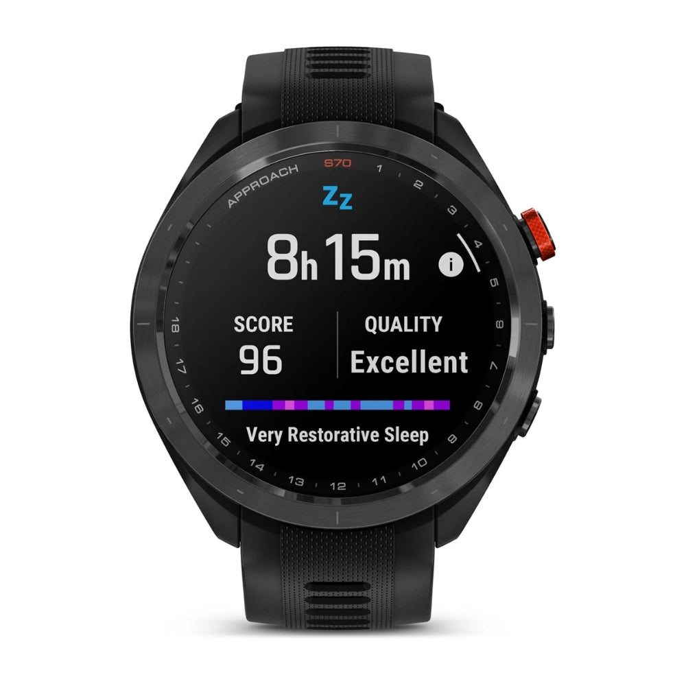 Garmin Approach S70 Premium Golf GPS Watch with Fitness Tracking - Accurate Yardages, Swing Analysis & Heart Rate Monitor for Golfers & Outdoor Enthusiasts