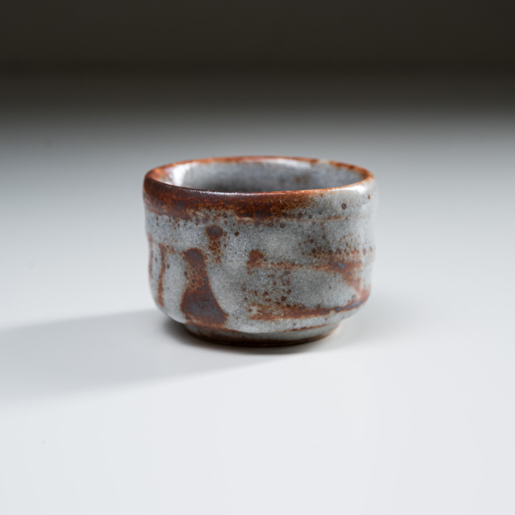 Handcrafted Mino Ware Pottery Sake Cup & Teacup - Traditional Japanese Shino Glaze Ceramic for Sake, Tea or Coffee - Perfect for Japanese Tea Ceremony, Gift Giving & Home Decor
