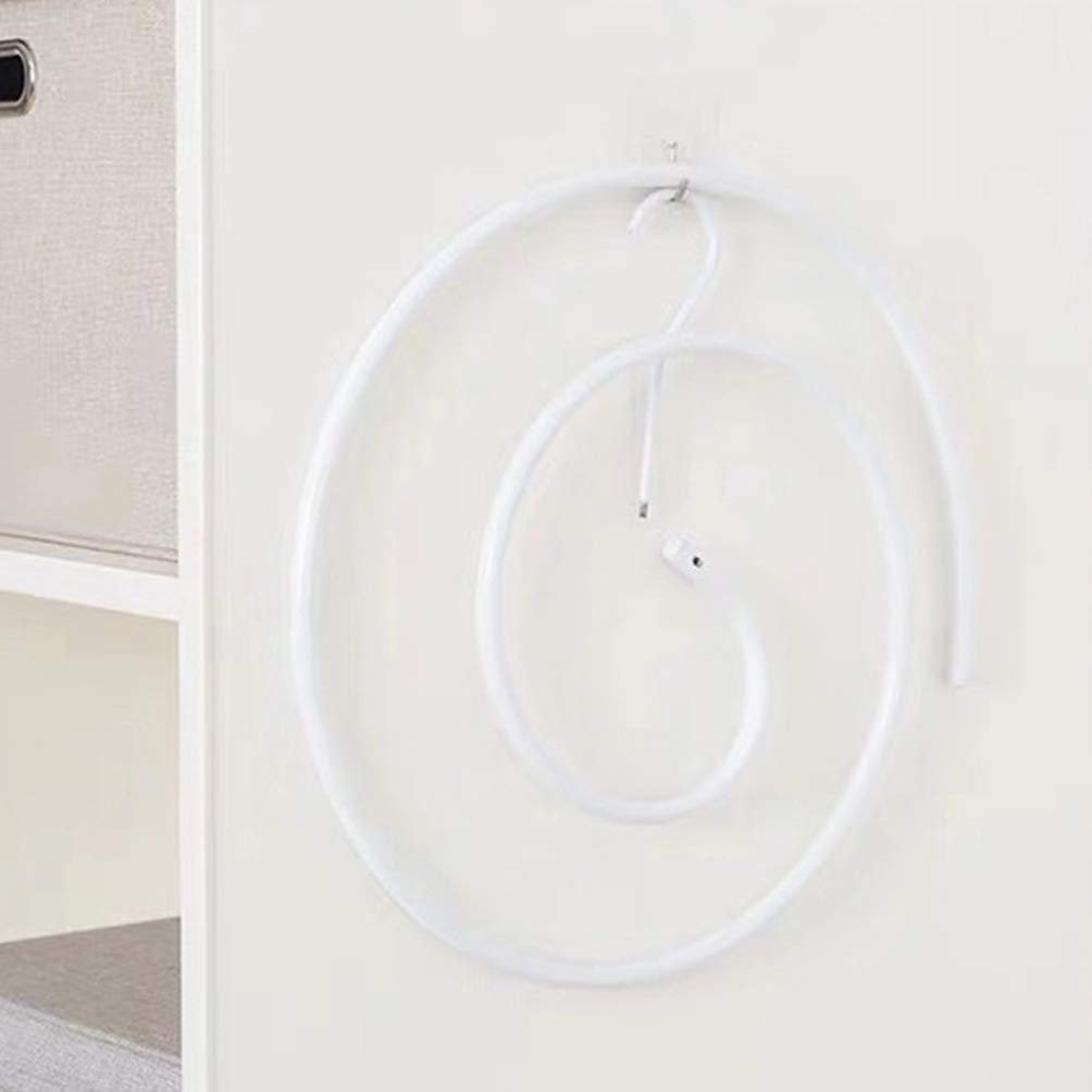 BESPORTBLE Spiral Rotating Laundry Hanging Hook - Heavy Duty Clothes Drying Rack for Bed Sheets, Blankets & Quilts | Indoor Outdoor Drying Hanger for Home, Apartment, RV & Camping | Space Saving Clothes Organizer