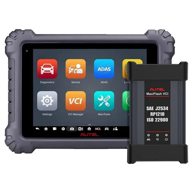 Autel MaxiSYS MS909 Professional Automotive Diagnostic Tool with MaxiFlash VCI/J2534 - Full System Scan & ECU Programming for Cars, Trucks & SUVs