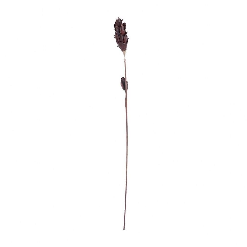 ELK Black Corn Leaf Pole Decorative Accessory - Rustic Farmhouse Home Decor for Wall, Mantel, or Tabletop Display