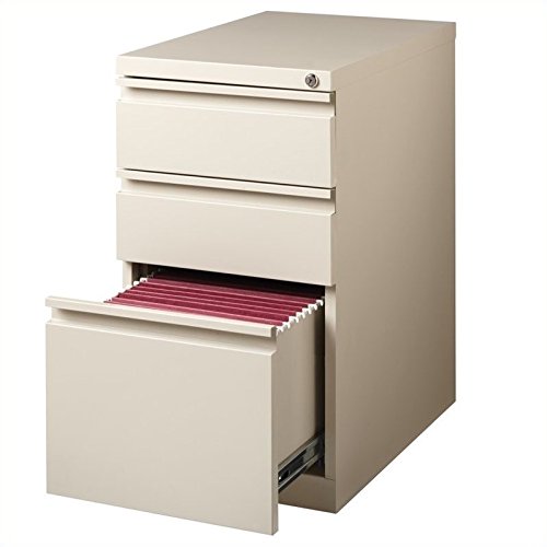 Hirsh Industries 2-Pack Letter File Cabinet & Mobile File Cabinet - Office Organization, Document Storage for Home & Business Use