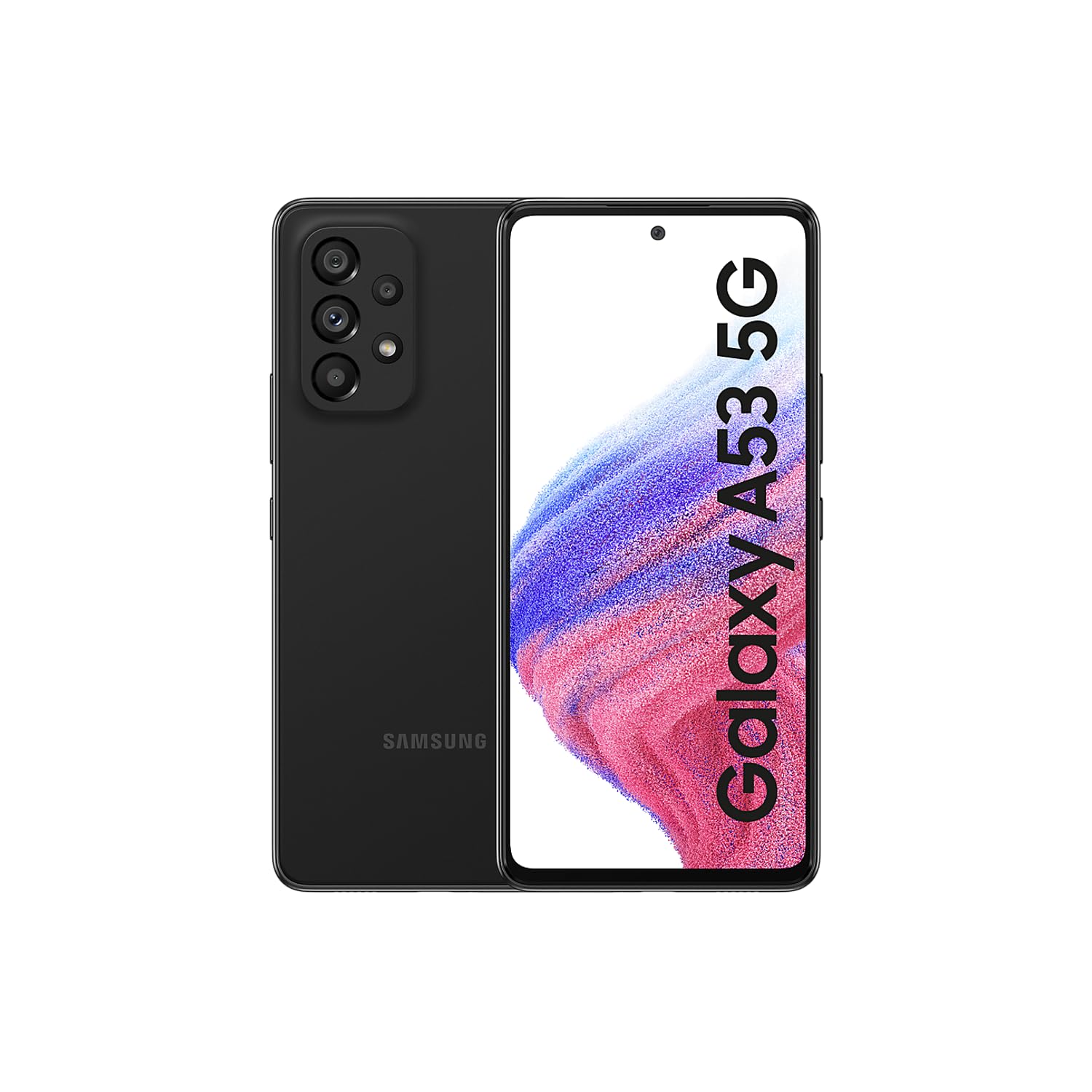 Samsung Galaxy A53 5G Unlocked Android Smartphone - 128GB Storage, Black | Fast 5G Connectivity, Long Battery Life for Streaming, Gaming & Productivity