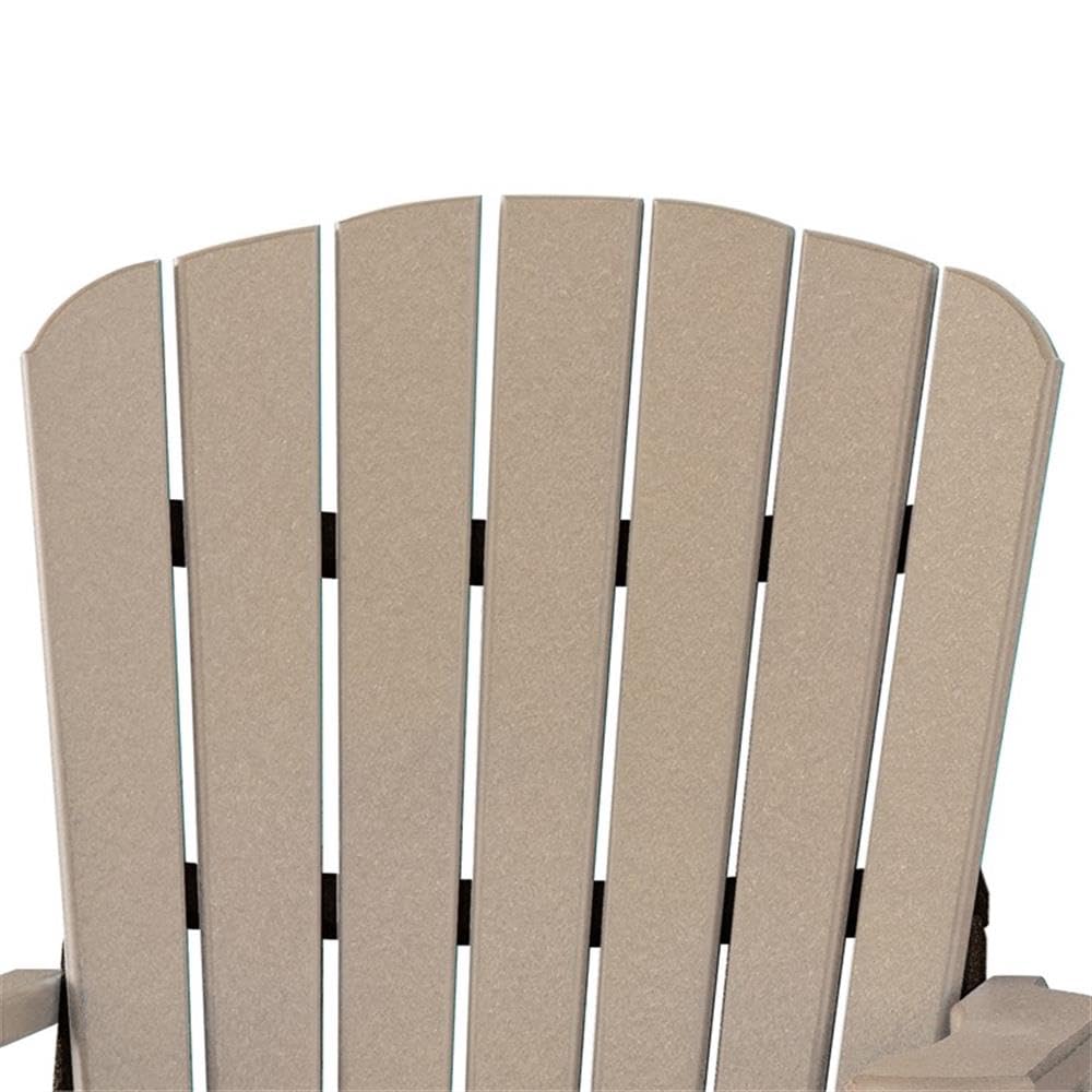 American Classic Balcony Height Table Double Glider - Weatherwood on Black Finish - Perfect for Outdoor Patio, Porch & Garden Relaxation