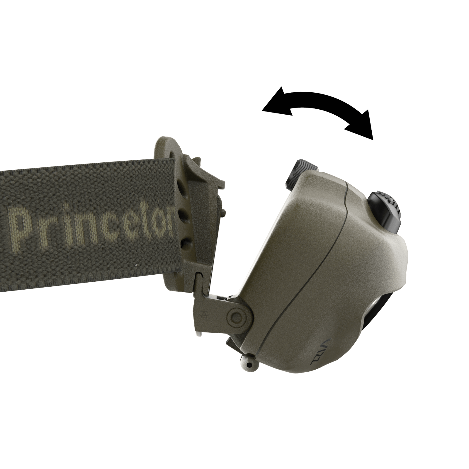 Princeton Tec Vizz 550 RGB MPLS Headlamp - 550 Lumens Ultra-Bright LED Light with 33-Hour Runtime - Perfect for Camping, Hiking, Running & Outdoor Adventures