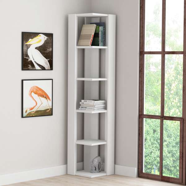 Camden Bookcase - Stylish Wooden Bookshelf for Home & Office - Perfect for Living Room, Bedroom, or Study Organization