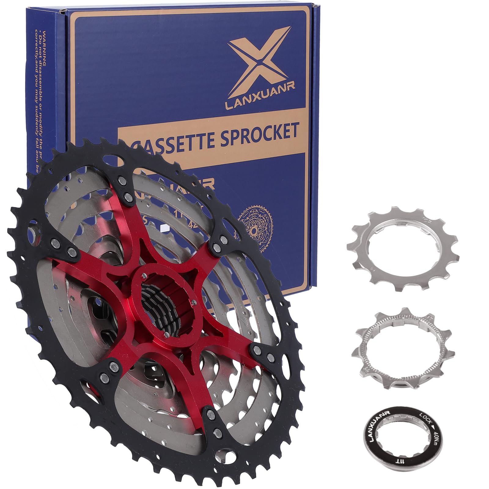 8 Speed Bicycle Cassette Sprocket - Lightweight Bike Gear for Mountain & Road Bikes | Perfect for Cycling, Commuting & Outdoor Adventures