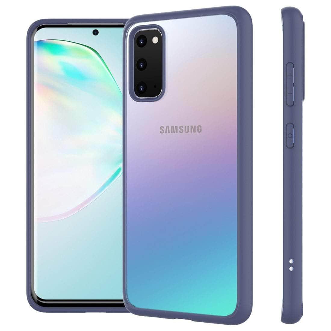 Samsung Galaxy S20 S20 Plus Hybrid Case - Shockproof TPU & Clear Hard PC Armor Protection for Everyday Use & Outdoor Activities