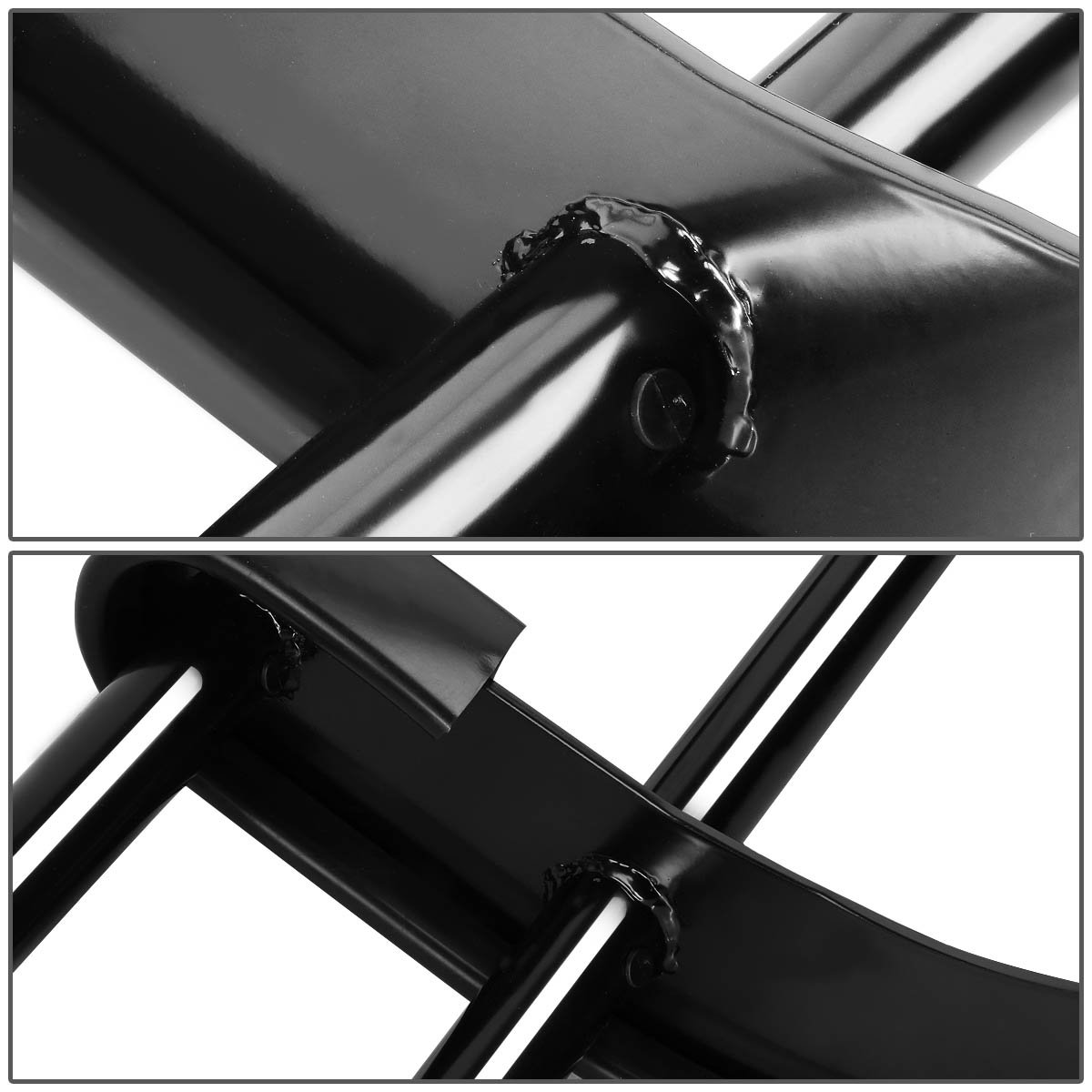 DNA Motoring RBG-005-BK Black Rear Bumper Protector Guard for Trucks & SUVs - Scratch & Impact Protection for Parking & Off-Road Use