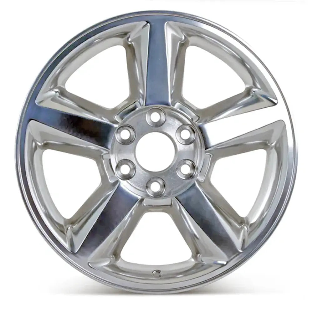 20 Inch Chevy Truck Wheel Replacement for 2007-2014 Models | Polished Replica Rim 5308 5453 9597195 | Durable Alloy Wheels for Off-Road & Street Driving