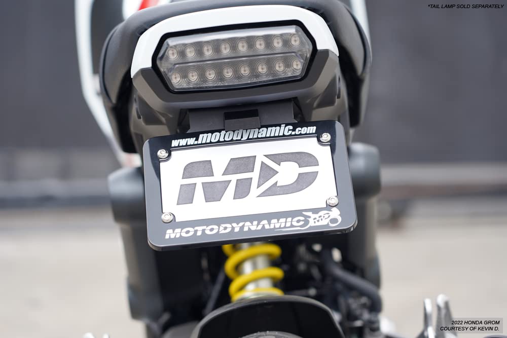 Honda Grom 2022-2025 Fender Eliminator Kit - Lightweight Rear Fender Delete Bracket for Motorcycle Customization & Clean Look Upgrade