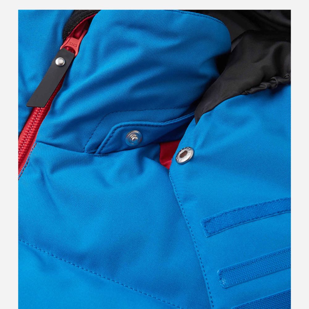 Reima Kuosku Boys Ski Jacket - Waterproof Winter Jacket for Kids, Tomato Red | Warm Snow Jacket for Skiing, Snowboarding & Outdoor Winter Activities
