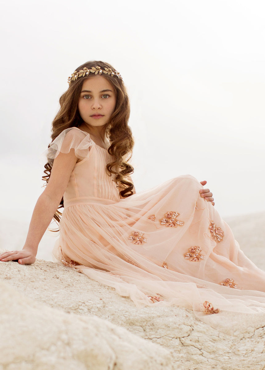 Kristine Blush Pink Dress for Women - Elegant & Comfortable Party, Wedding & Evening Wear