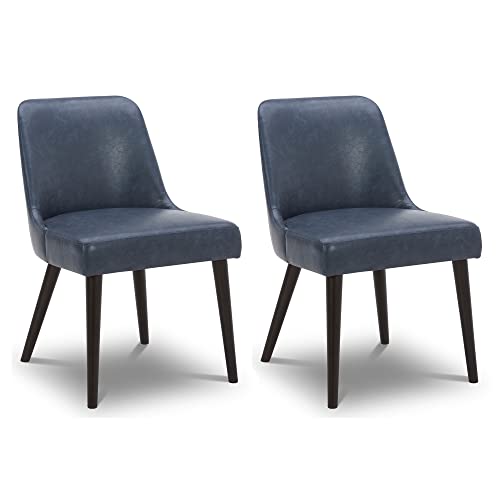 Navy Blue in Pu Leather