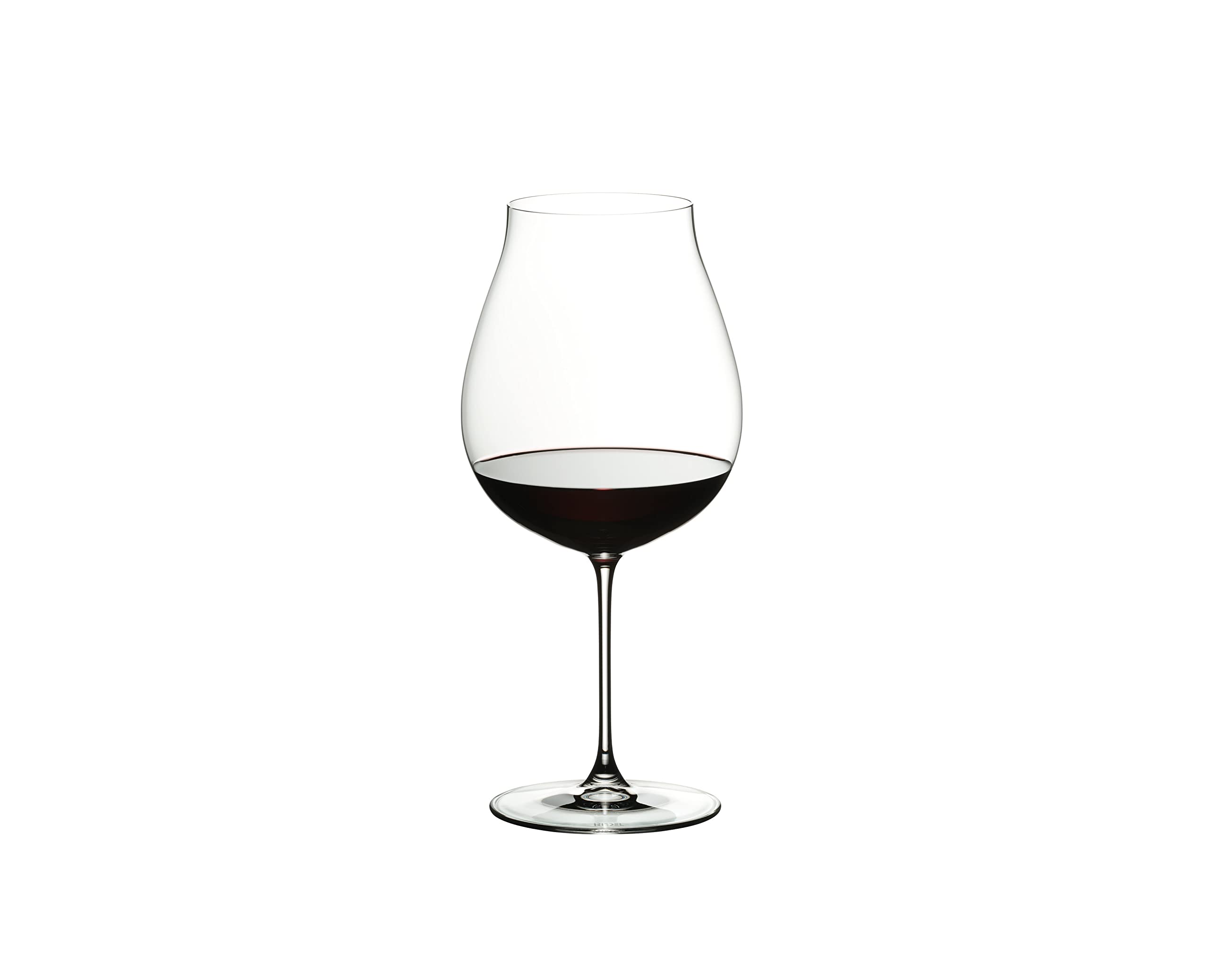 Riedel Veritas Pinot Noir Wine Glasses - Set of 2 Crystal Stemware for Red Wine - Perfect for Fine Dining, Wine Tasting & Gift Giving