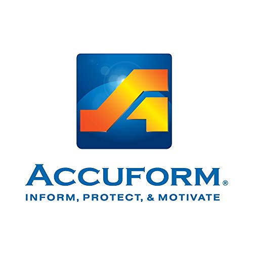 ACCUFORM Job-SITE Safety DOCUMENTS Box - OSHA Compliant Storage Solution (ZRS366) | Perfect for Construction Sites, Warehouses & Industrial Workplaces