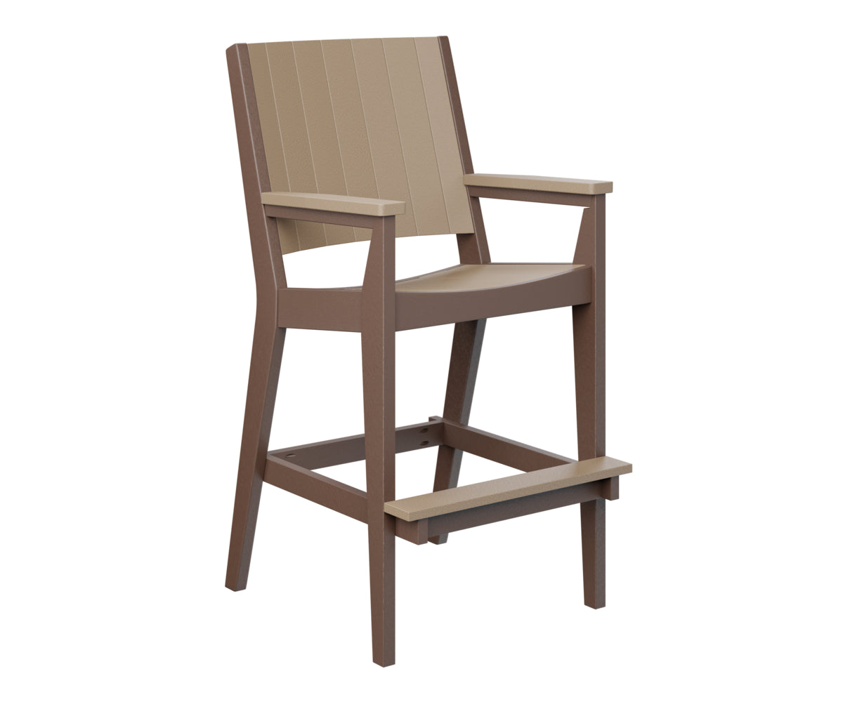 Berlin Gardens Mayhew Chat XT Chair - Patio Outdoor Conversation Chair with Cushion, Weather-Resistant & Comfortable - Perfect for Backyard, Garden, and Poolside Relaxation