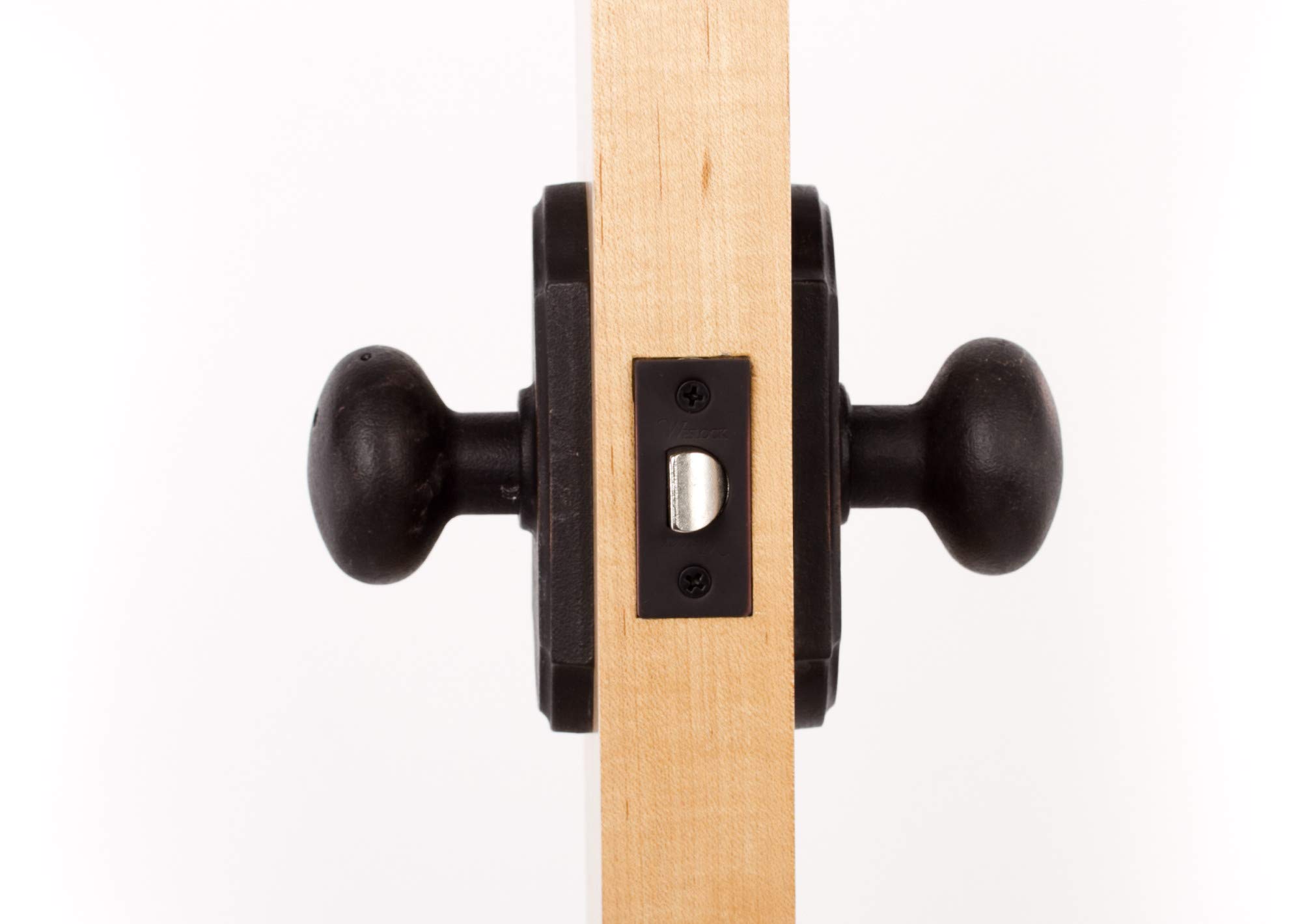 Weslock 07100F1F1SL20 Wexford Knob - Oil-Rubbed Bronze Door Handle for Home & Office - Perfect for Interior Doors, Cabinets, and Furniture