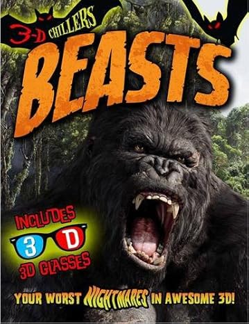 3D Chillers Beasts - Realistic Horror Decor for Halloween & Haunted Houses - Perfect for Scary Party Props & Spooky Home Decor