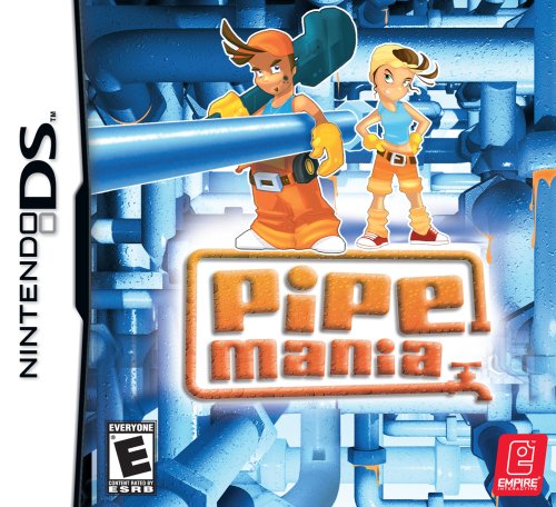 Pipe Mania - Nintendo DS (Renewed) - Classic Puzzle Game for Kids & Adults - Perfect for Travel, Commuting & Family Game Nights