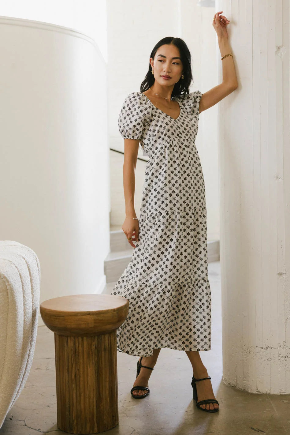 Alicia Floral Maxi Dress - Women's Summer Boho Long Dress with Pockets | Perfect for Beach Vacations, Weddings & Casual Outings