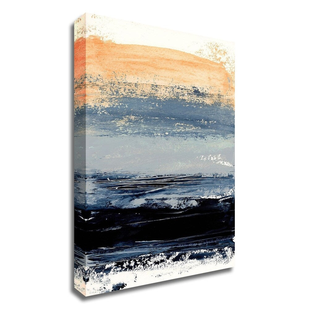 Abstract Minimalist Landscape 5 by Iris Lehnhardt - Premium Canvas Wall Art Print - Ready to Hang - Modern Home & Office Decor - Perfect for Living Room, Bedroom or Workspace