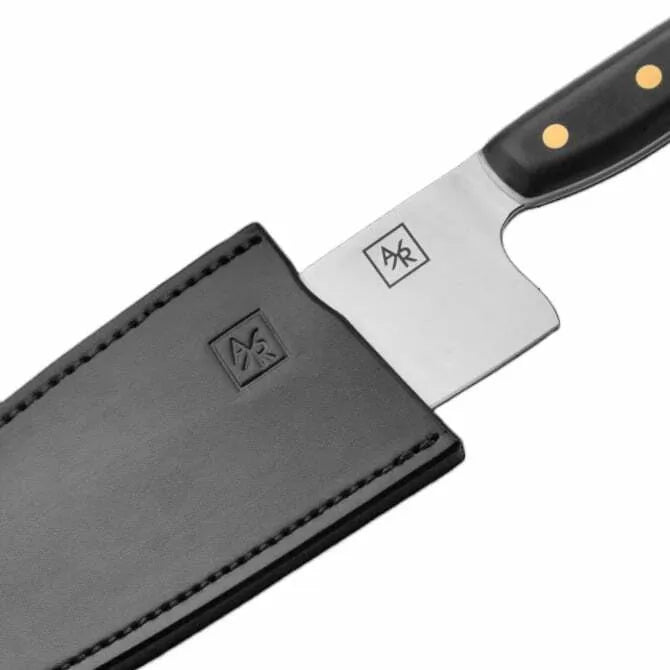 Premium Artisan Revere Chef Knife Sheath 210mm - Handcrafted Leather Knife Cover for Professional Chefs & Home Cooks - Perfect for Kitchen Storage, Travel & Gift Giving