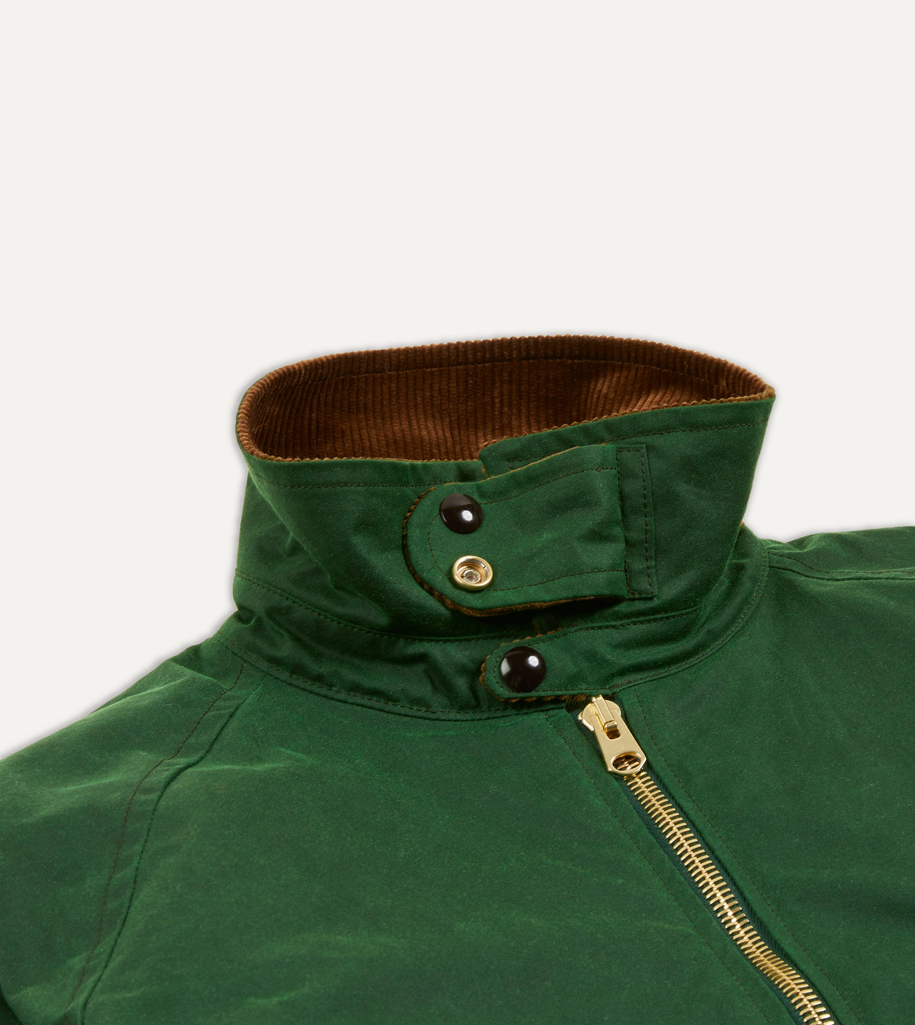 Men's Green Waxed Cotton Coverall Jacket - Waterproof Workwear for Outdoor, Hunting & Farming | Durable & Stylish Utility Jacket