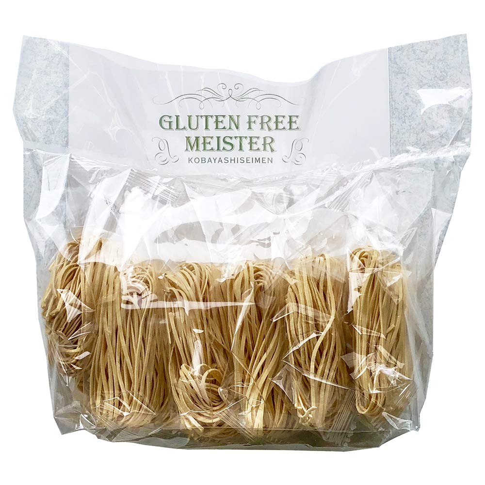 Gluten Free Meister Japanese Instant Protein Ramen - 21 Servings (6 Pack, Noodle Only, Vegan) | High Protein Vegan Meal for Fitness & Quick Healthy Lunch