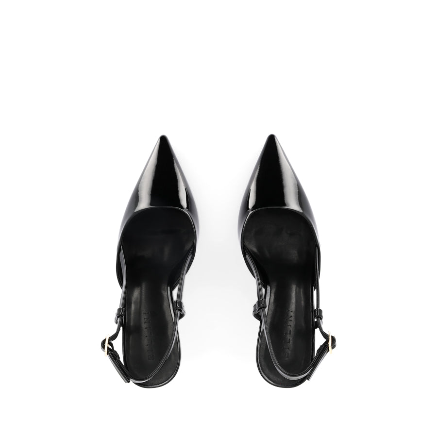 BETHANY Black Patent Leather Shoes for Women - Stylish & Comfortable Dress Pumps for Work, Party & Evening Events