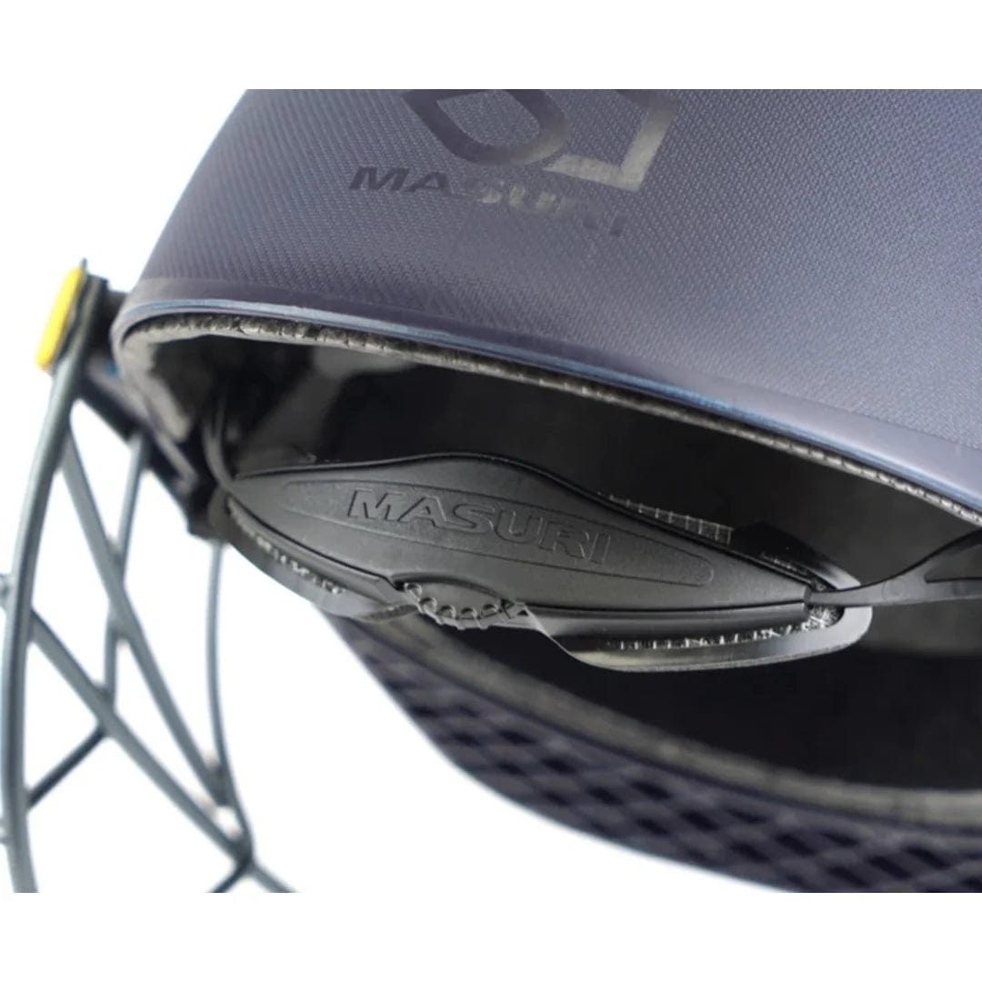 Masuri C Line Plus Steel Junior Cricket Helmet with Adjustable Fit - Youth Cricket Safety Gear for Practice & Matches - Perfect for Junior Players & School Cricket Teams