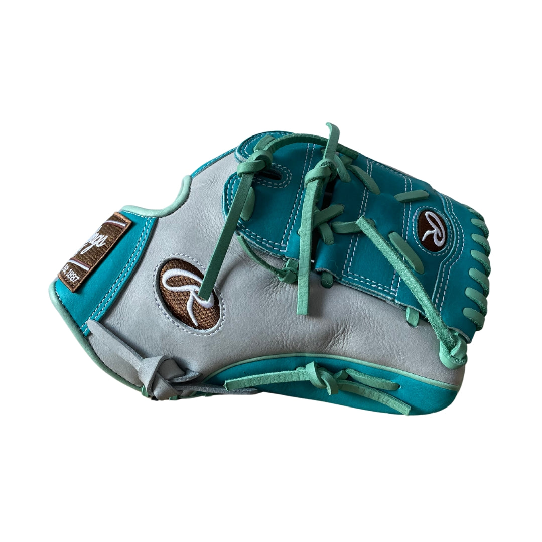 Rawlings 360 Exclusive Series Heart of the Hide Teal Grey Ocean Mint Baseball Glove 11.75