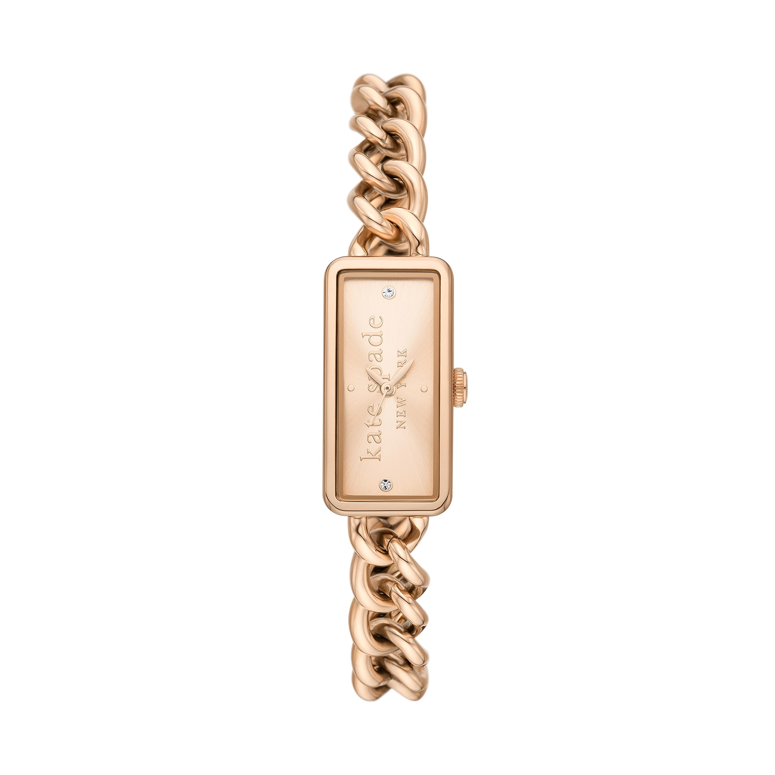 Kate Spade Rosedale Women's Watch - Leather or Chain Strap, Three-Hand Analog, Fashion Casual & Office Wear