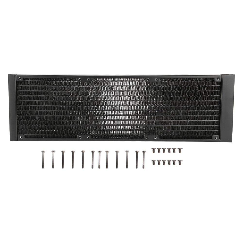 12 Tubes High-Performance Heat Exchanger Radiator for PC Water Cooling System - 360mm Durable Aluminum Cooling Solution for Gaming PCs and Workstations - Perfect for Overclocking and High-End Cooling Needs