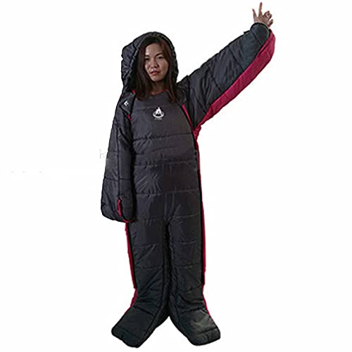 Ultralight Warm Windproof Mummy Sleeping Bag for Adults - Portable Winter Camping Gear for Indoor & Outdoor Use | Perfect for Hiking, Backpacking & Cold Weather Adventures