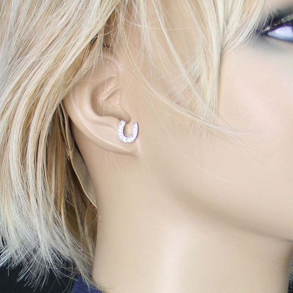 Tiny Rider Post Earrings - Minimalist Horse Stud Earrings for Women | Perfect for Everyday Wear, Gifts & Western Fashion