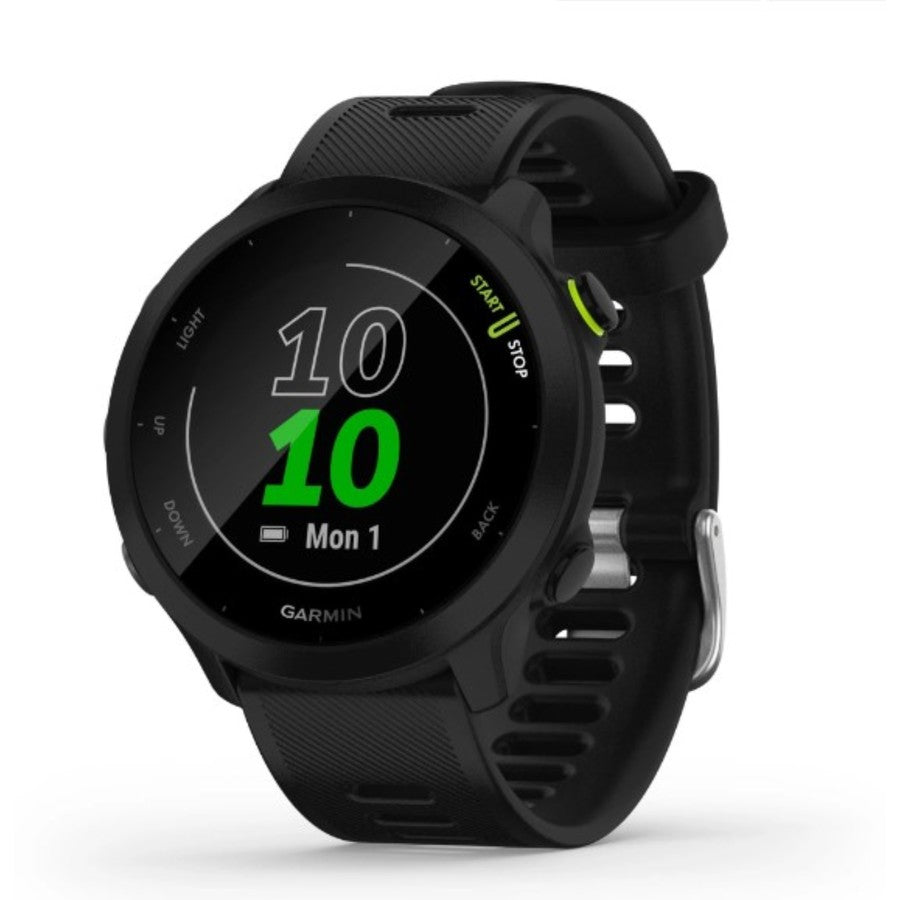 Garmin Forerunner 55 GPS Running Watch - Lightweight Smartwatch with Heart Rate Monitor, 2-Week Battery Life | Perfect for Jogging, Training & Fitness Tracking