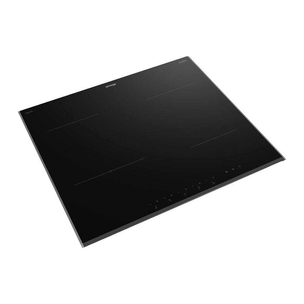 Omega 60cm Induction Cooktop - 10 Amp Power Phasing OCI604PPTZ - Fast Heating Electric Stove for Home Kitchen, Restaurant & Outdoor Cooking