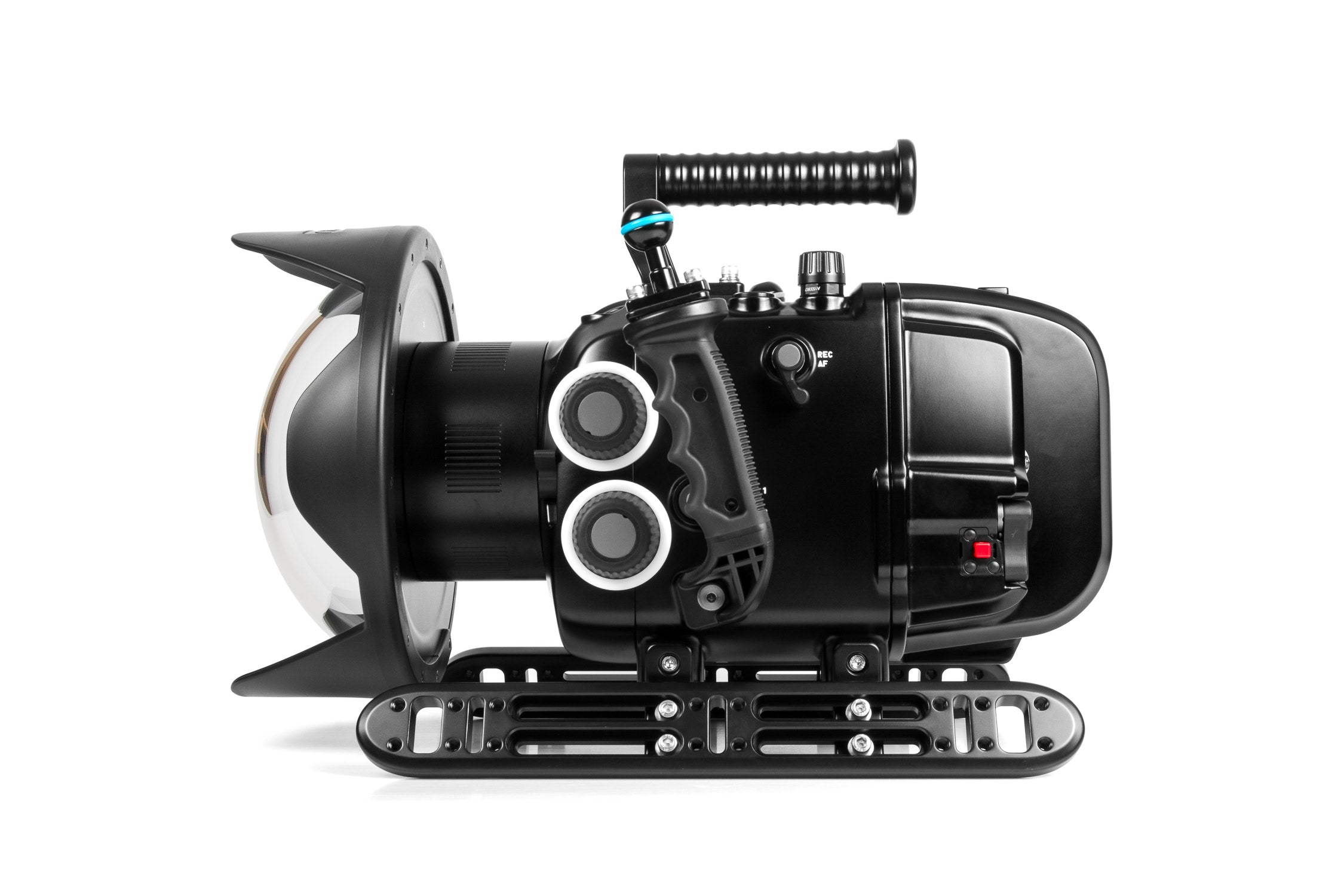 Nauticam Weapon LT Underwater Housing for RED DSMC2 Camera System with N120 Port - Professional 4K Underwater Videography for Scuba Diving & Marine Exploration