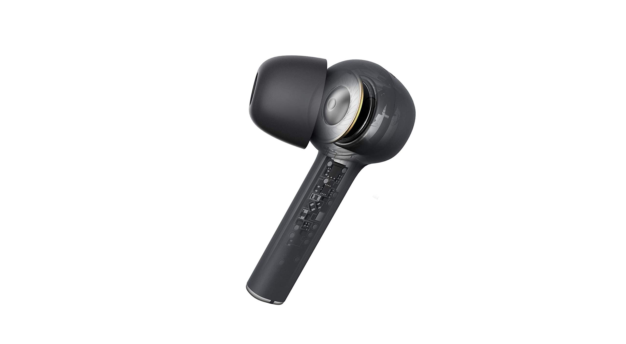 Ausounds AU-Stream ANC True Wireless Bluetooth Earbuds with Noise Cancelling - Black | Wireless Headphones for Workout, Travel & Commuting