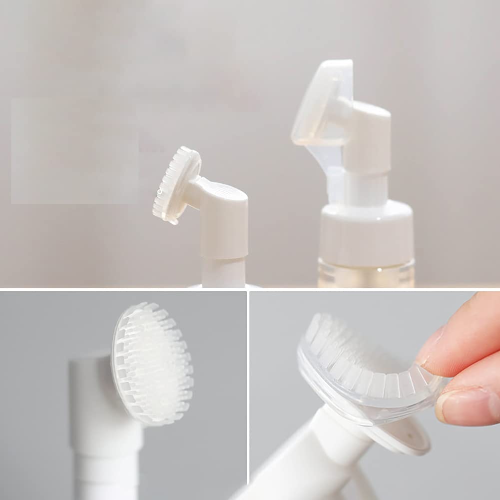 Refillable Foam Dispenser Bottles 150ml - Travel Soap Pump for Shampoo & Cleaning