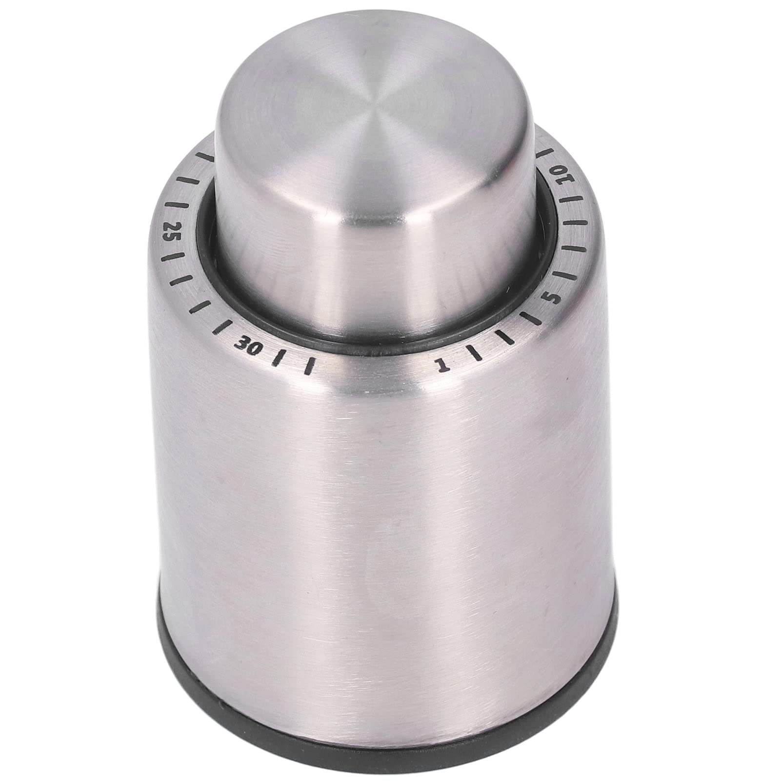 Premium Vacuum Wine Stoppers - Reusable Leak-Proof Wine Bottle Sealers with Press-Type Corks (Silver) for Wine Lovers | Perfect for Wine Preservation, Gifts & Holiday Entertaining (Christmas, Parties, Dinner)