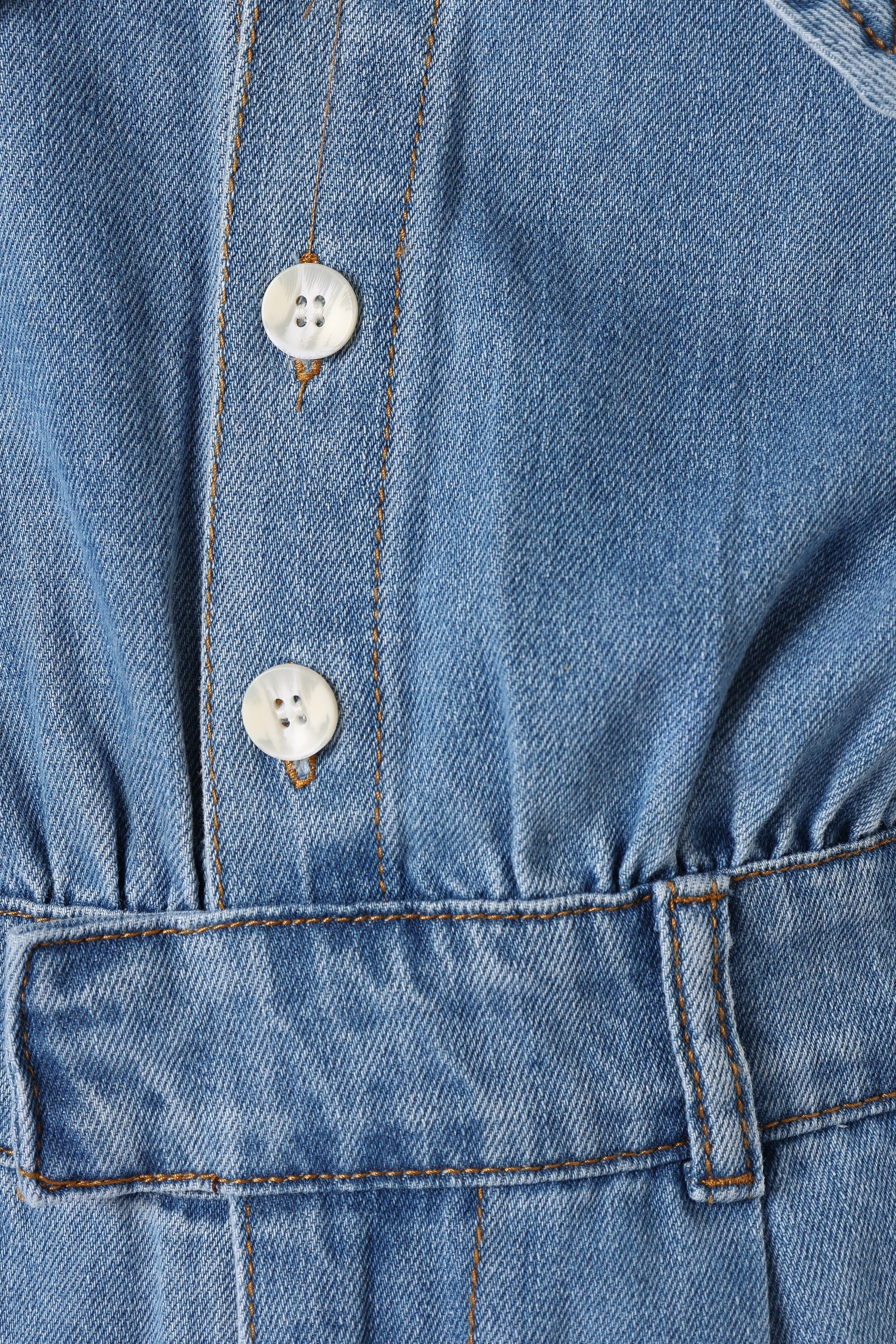 Harry Romper - Medium Denim Jumpsuit for Women | Comfortable & Stylish Casual Wear | Perfect for Summer Outings, Beach Trips, and Weekend Brunch