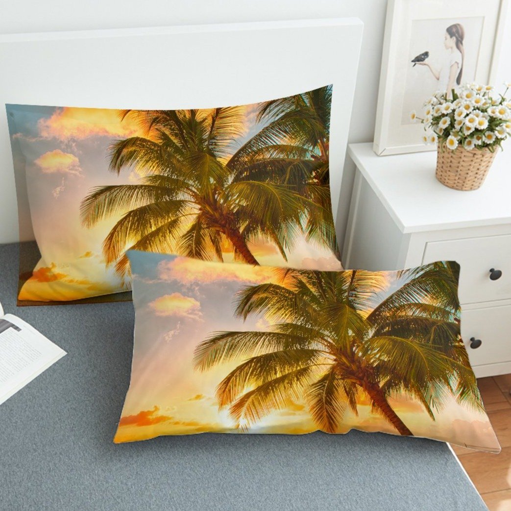 Barbados Pillow Sham - Soft & Stylish Decorative Pillow Cover for Bedroom, Living Room, or Guest Room - Perfect for Home Decor & Comfort