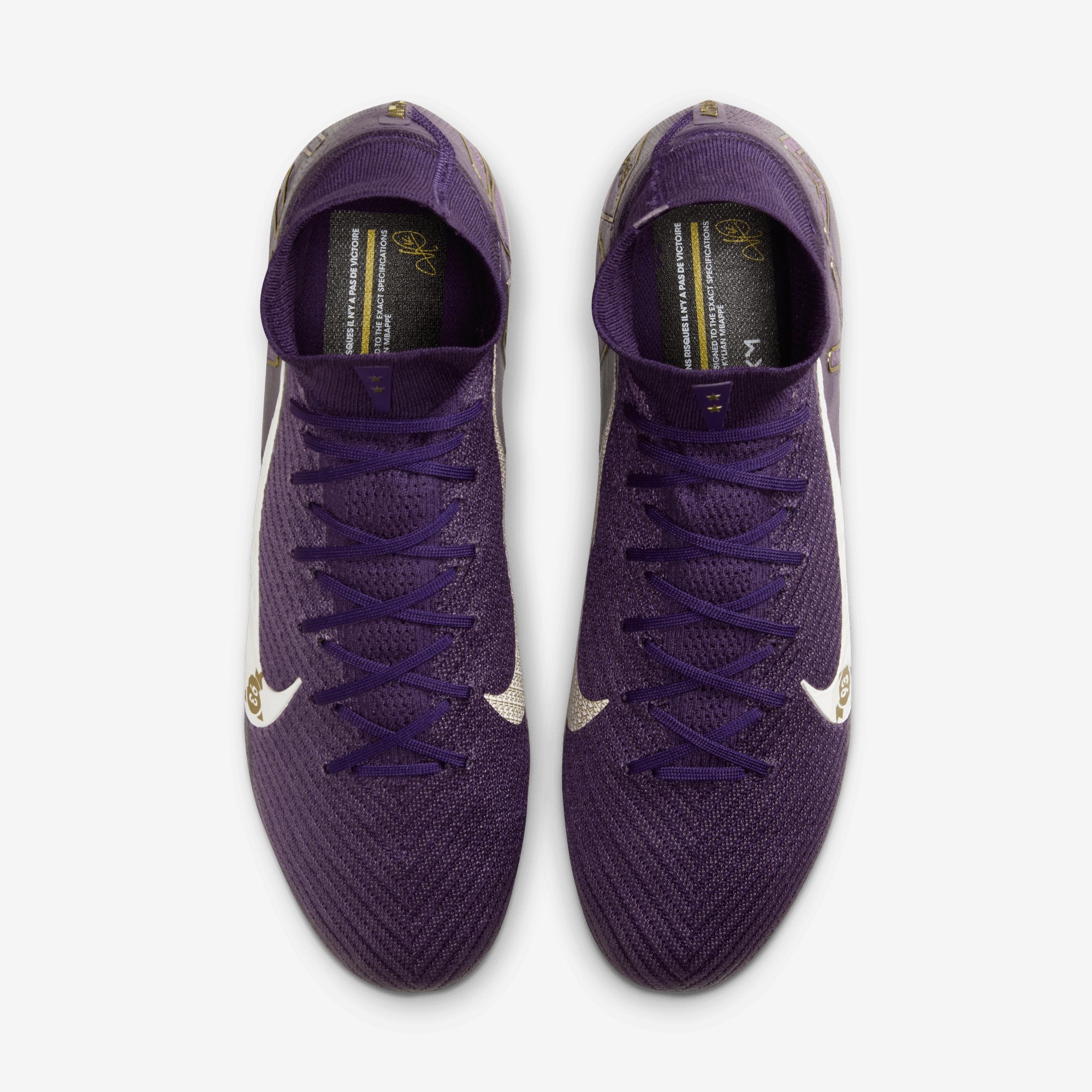 Nike Mercurial Superfly 10 Elite Kylian Mbappé Soccer Cleats - Lightweight Football Boots for Speed & Precision - Perfect for Professional Matches & Training Sessions