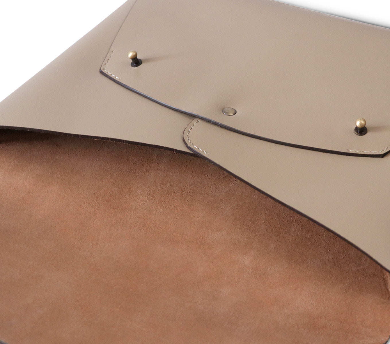 Genuine Leather Wrap Sleeve for Laptops & Tablets - Stylish & Protective Cover for Work, Travel & Everyday Use