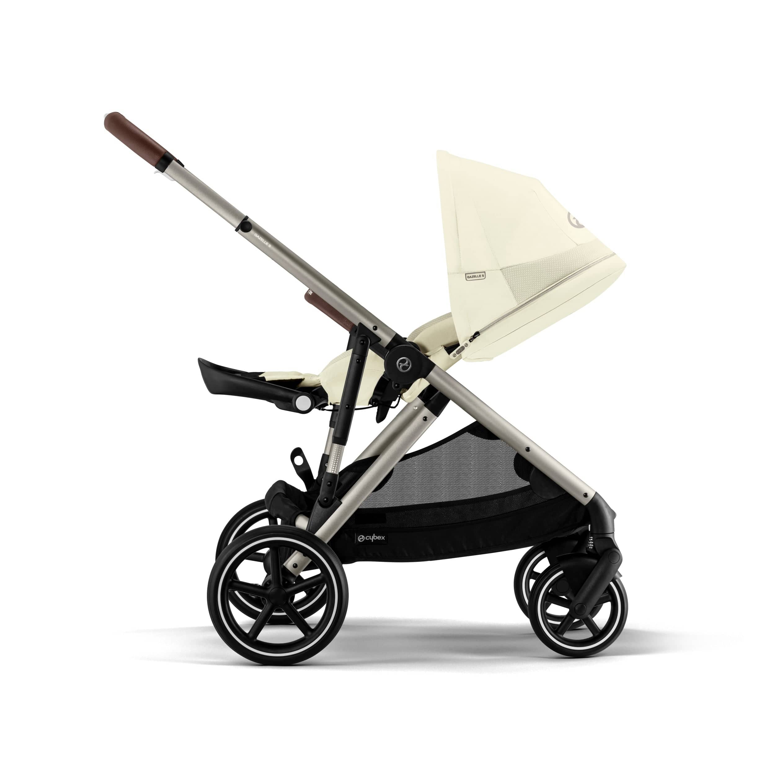 Cybex Gazelle S 2 Stroller - Lightweight Travel Stroller for Toddlers & Infants | Compact Foldable Design with Adjustable Seat | Perfect for Shopping, Travel & Daily Walks